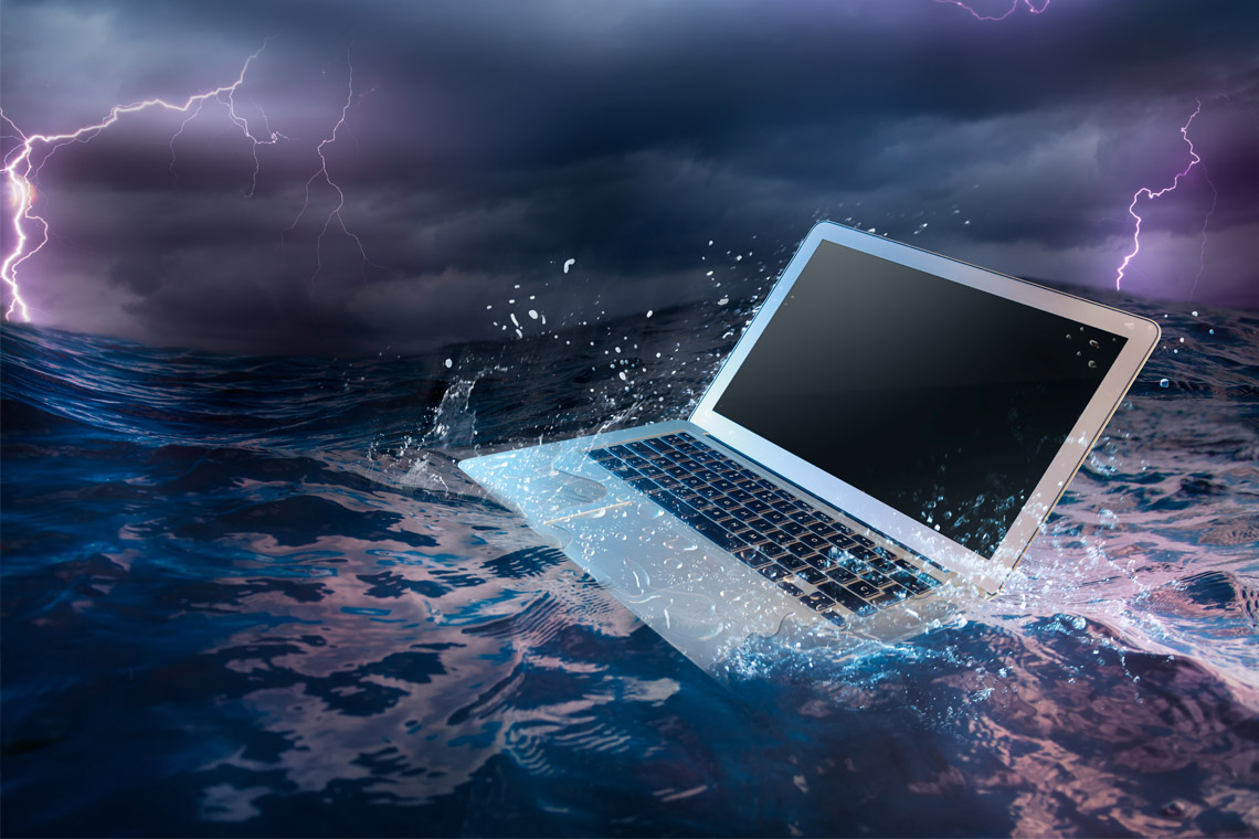 Fearing loss of data in a disaster
